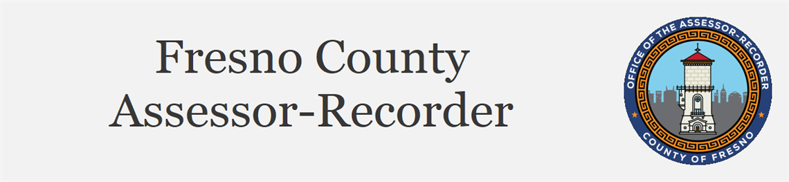 Fresno County Assessor-Recorder header