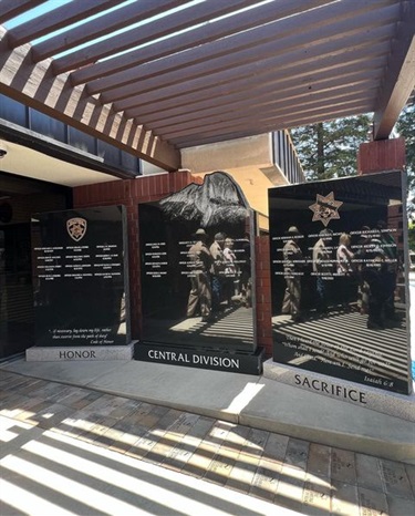 CHP Central Division Fallen Officer Memorial