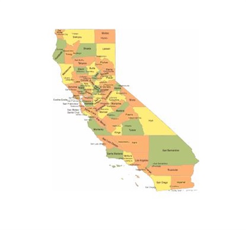 California County Map 