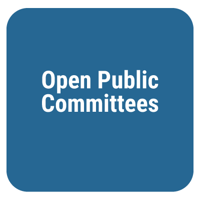 open public committees button