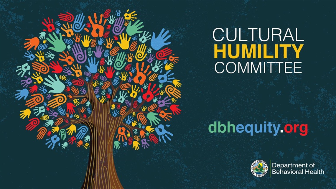 Cultural Humility Committee Graphic Hands Making a Tree