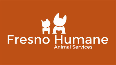 Fresno Humane Animal Services logo with a stylized dog and cat