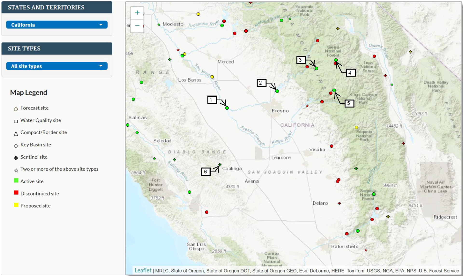 StreamGaugeMap