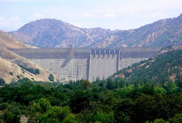 Fresno Pine Flat Dam